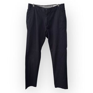 Men's Navy Pants FRANK & OAK size 32x32 the Newport chino trouser